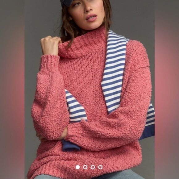 Anthropologie Sweaters - NWT Size S P2P 26inchThe NeedIt Oversized Mock Neck Sweater